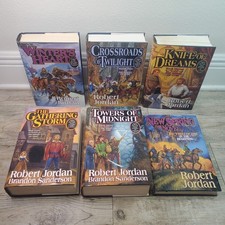 Lot of 6 Wheel of Time Books 9-13, Prequel, R...