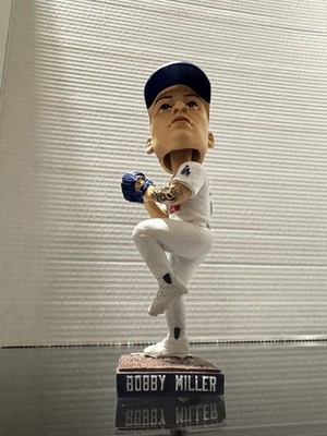 ? Bobby Miller Signed Dodgers Bobblehead 2024 Auto + MLB Debut 5 