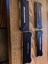 Corsair Vengeance RGB Pro 32GB 4x8GB DDR4 DRAM 3000MHz C15 Memory Kit - Black