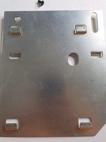 Sega CD Genesis Model 1 metal RF Heat Shield Adapter Plate Only W/ Screw