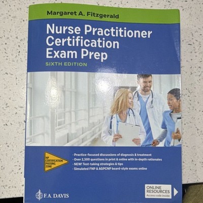 Nurse Practitioner Certification Exam Prep Sixth Edition Fitzgerald F.A. Davis  