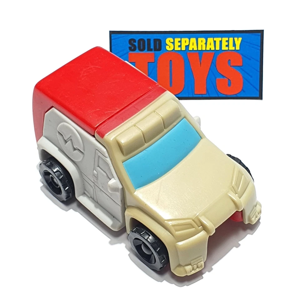 McDonald's Transformers Animated RATCHET figure Happy Meal 2008 vehicle ambulanc - Image 4 of 4