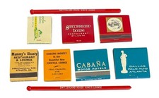 Vintage Lot of 9 Atlanta Georgia Souvenir Mat...