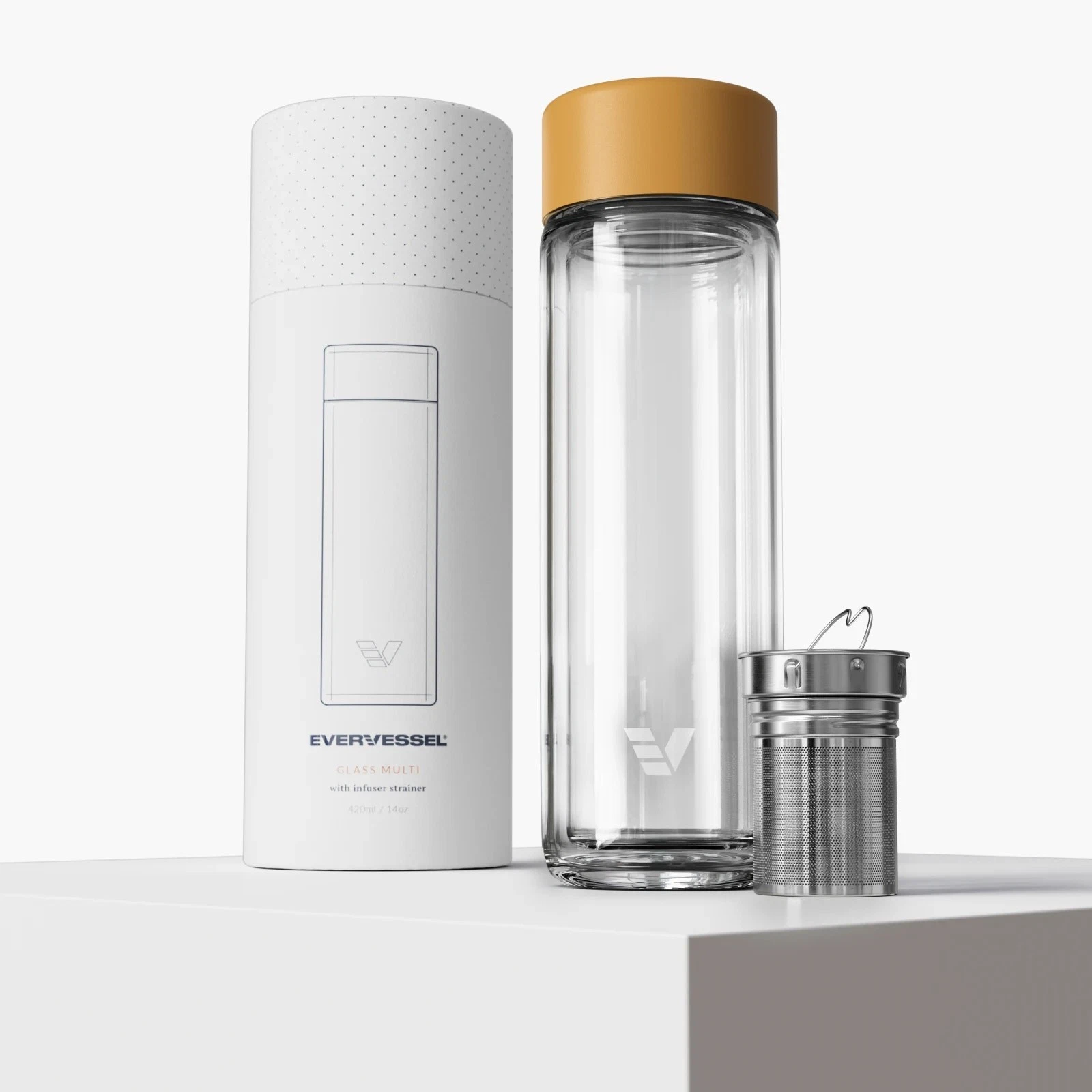 Glass Multi Tea Infuser Water Vessel
Opens in a new window or tab