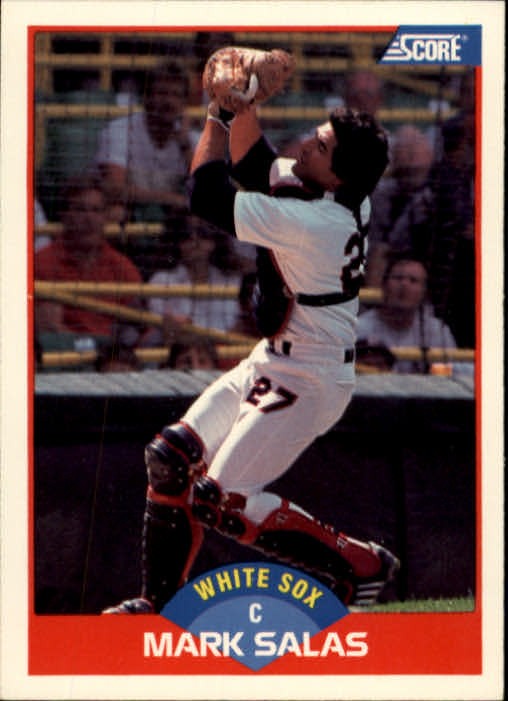 1989 Score #542 Mark Salas - BB