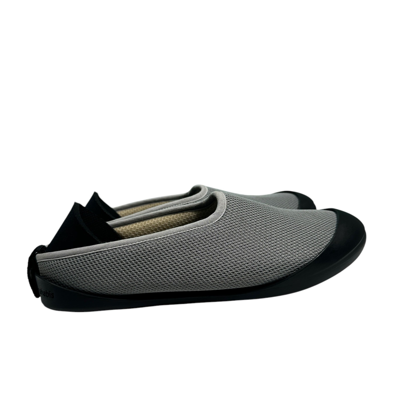 SAOLA mahabis SUMMER Ciabatta Slip On Scarpa Esterna in Gomma Rimovibile Grigio Nero EU 37