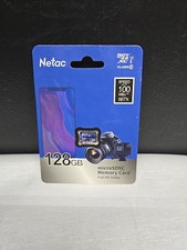 Netac - 128GB- Micro SD XC I - Class 10- Full HD Video