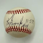 Ken Griffey Jr. "11-8-1989" Rookie Signed American League Baseball JSA COA RARE
