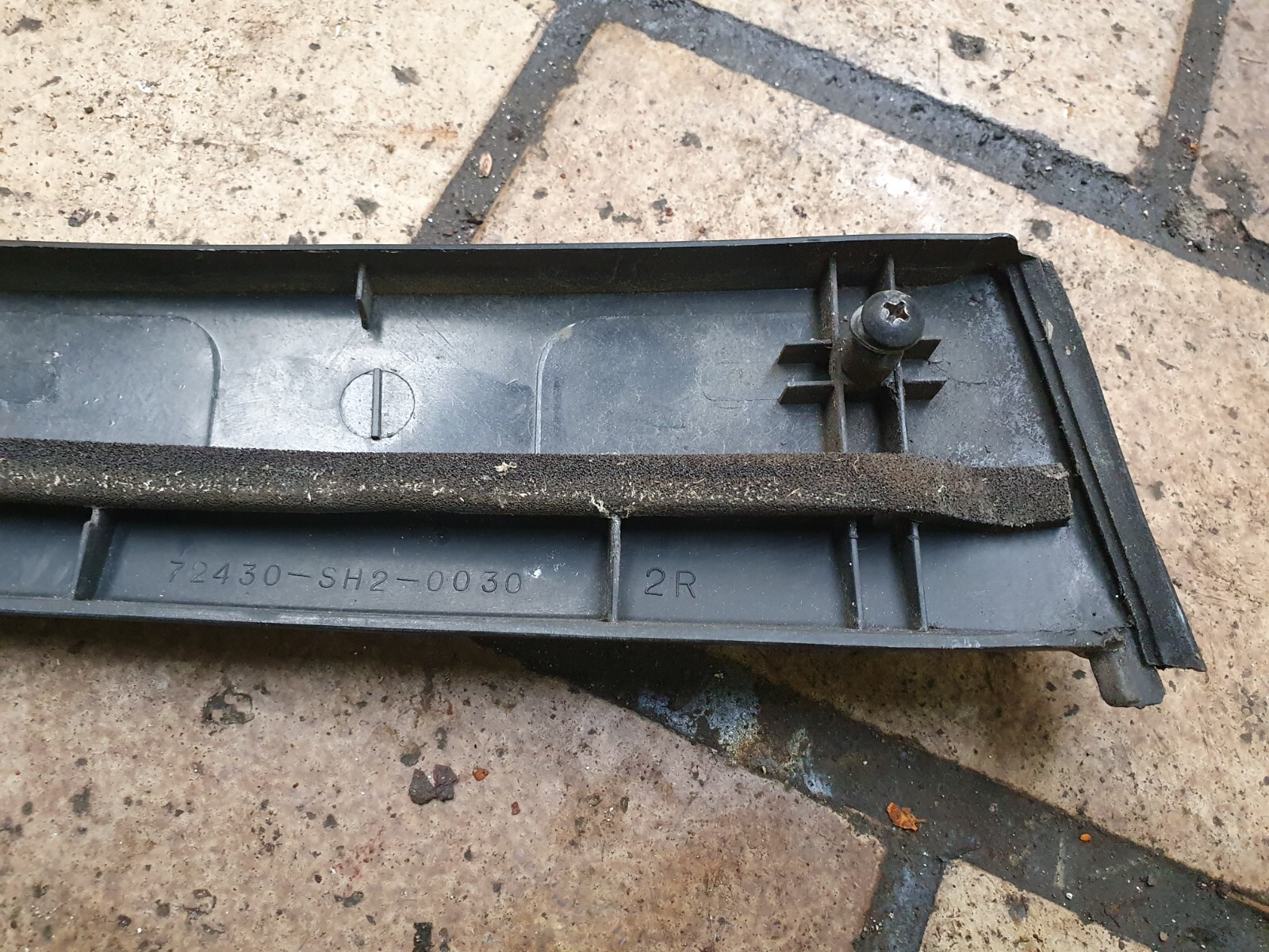 Door B Pillar Trim Passanger Side OEM Exterior Honda CRX EE8 ED9 EF8 eBay