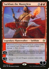 MTG War of the Spark WAR Sarkhan the Masterless MINT