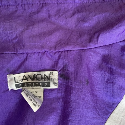 Lavon Petites Shell Jacket - Pink Multicoloured Pattern - Nylon - Women's - Med - Picture 12 of 12