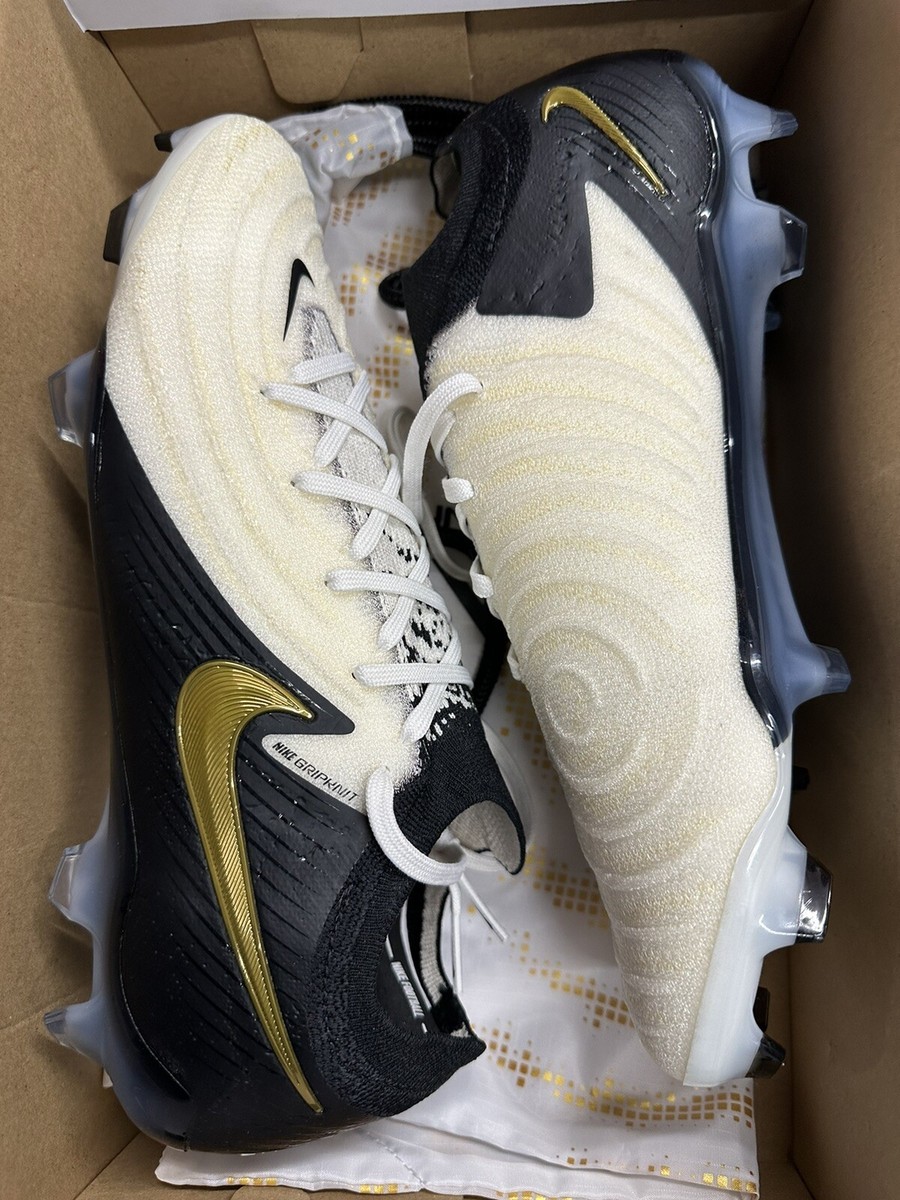 NIKE Phantom GX 2 Elite FG FJ2559-100 White Metallic Gold NIKE Phantom GX 2 Elite FG FJ2559-100 White Metallic Gold