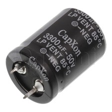 50V 3300uF 22x30mm 85C Snap In Capacitor Capxon