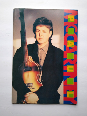 McCartney 1989-1990 コンサートツアーパンフレットお値下要相談 Paul McCartney 1989 World Tour Book Japan Text The Beatles History