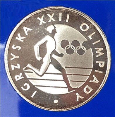 ポーランドPOLAND 100Zlotych silver 1980