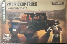 Brickmania Kit - PMC Pickup Truck Light Utility Vehicle (BKM8182) - incl. 2 figs