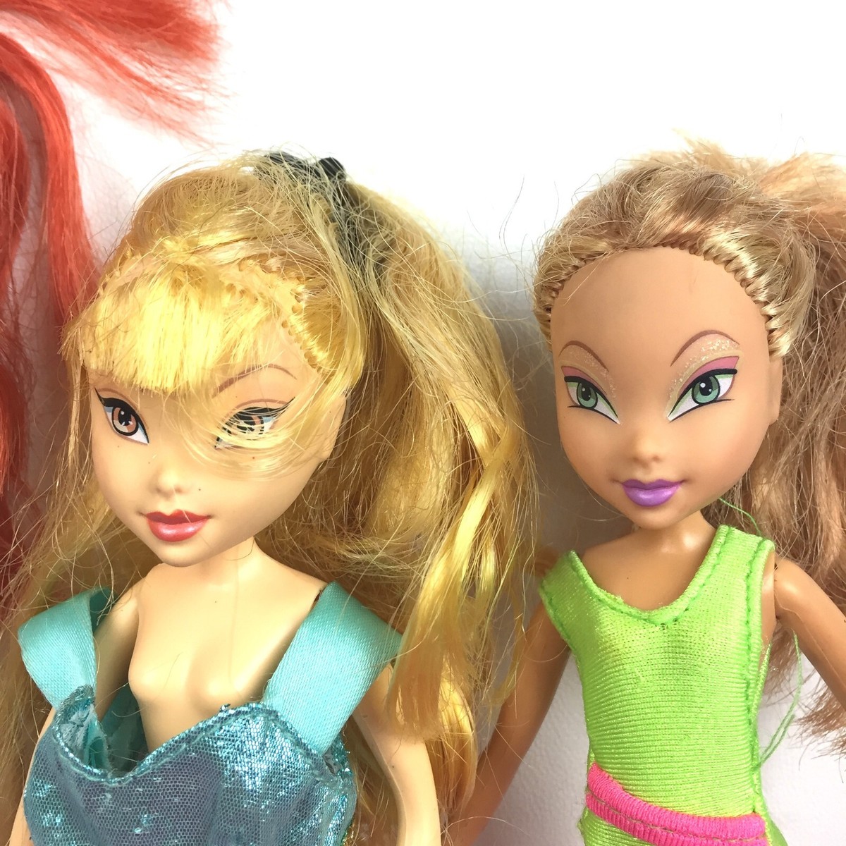 Lot poupées Winx abîmées - Winx