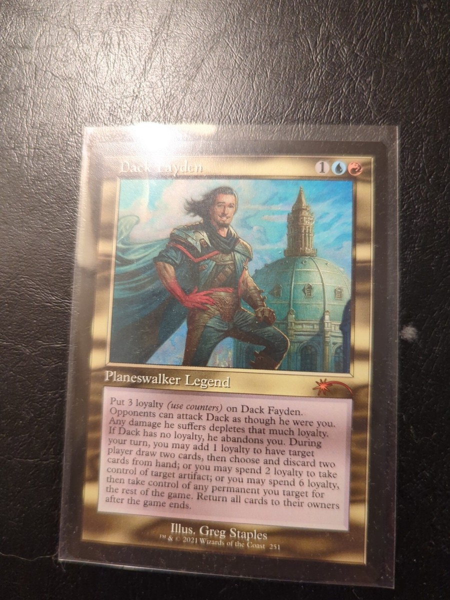 Dack Fayden NM Secret Lair Magic Card MTG unplayed | eBay
