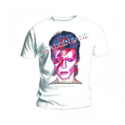 DAVID BOWIE - Aladdin Sane - T-Shirt - Größe Size XL - Neu 