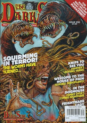 THE DARK SIDE MAGAZINE 2022 ISSUE #230 | SQUIRMING IN TERROR