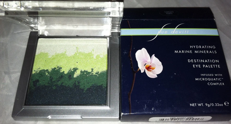 Sue Devitt Marine Minerals Destination Eyeshadow Palette *GREEN ISLES* $38+ BNIB - Image 2 of 4