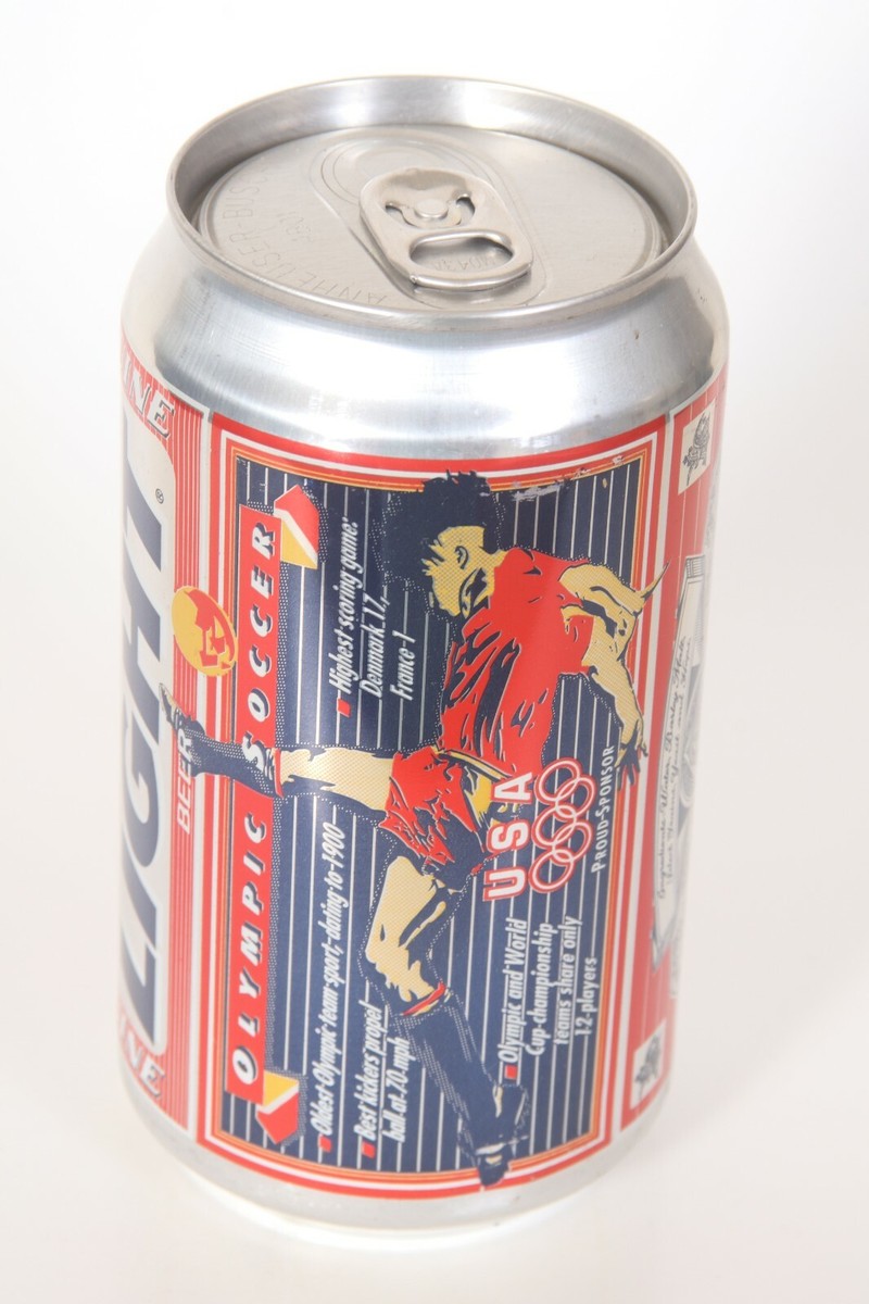Bud light Beer Can - Olympic Soccer | eBay
