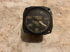 Cessna Garwin Aircraft Manifold Pressure Gauge Indicator 22-260-020