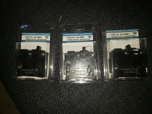 3 1 240 Vac Circuit Breakers 1 Inch Connecticut Electric Icbq 1 Amp Ebay 3 1 240 Vac Circuit Breakers 1 Inch Connecticut Electric Icbq 1 Amp Ebay
