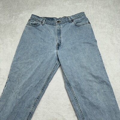 Vintage Levis 522 Jeans Womens 18M High Rise Tapered Black