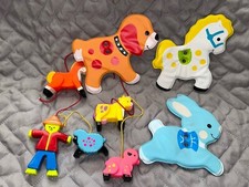 Fisher Price Dancing Animals Farm Music Box Mobile Replacement Parts 1970 1980