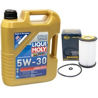 MotoröL ÖLfilter Set SH4088L Longlife III 5W-30 5 Liter FüR Audi VW Skoda Seat