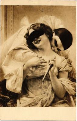 CPA AK Salon de Paris GUILLAUME SEIGNAC Pierrot vainqueur (702563)