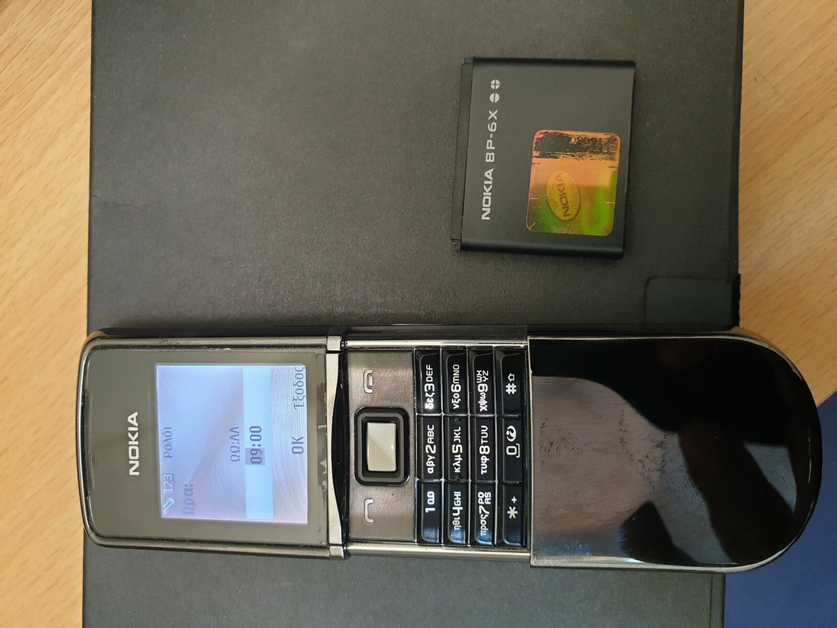 Nokia 8800 Sirocco Edition - Dark (Unlocked) Cellular Phone