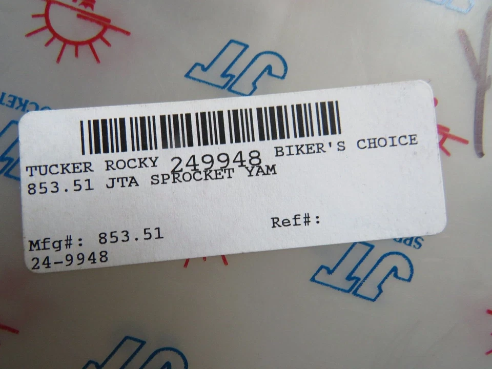 NEW JTA Aluminum Yamaha DT IT MX TTR Rear Sprocket 51T JTA853.51 old Style OM22 - Image 3 of 3