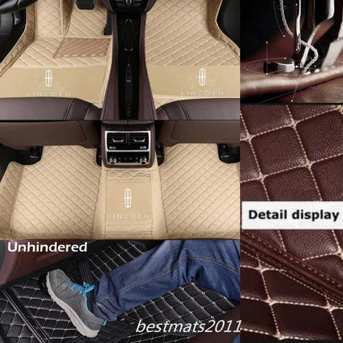 For Lincoln MKC MKT MKS MKX MKZ Continental Car Floor Mats Carpets Waterproof - Imagen 25 de 31