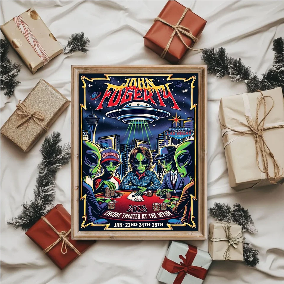 John Fogerty Tour In Las Vegas the Encore Theater Jan 24, 25 2025 Poster - Image 4 of 4