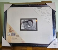 16X 20 wood picture frame two pack