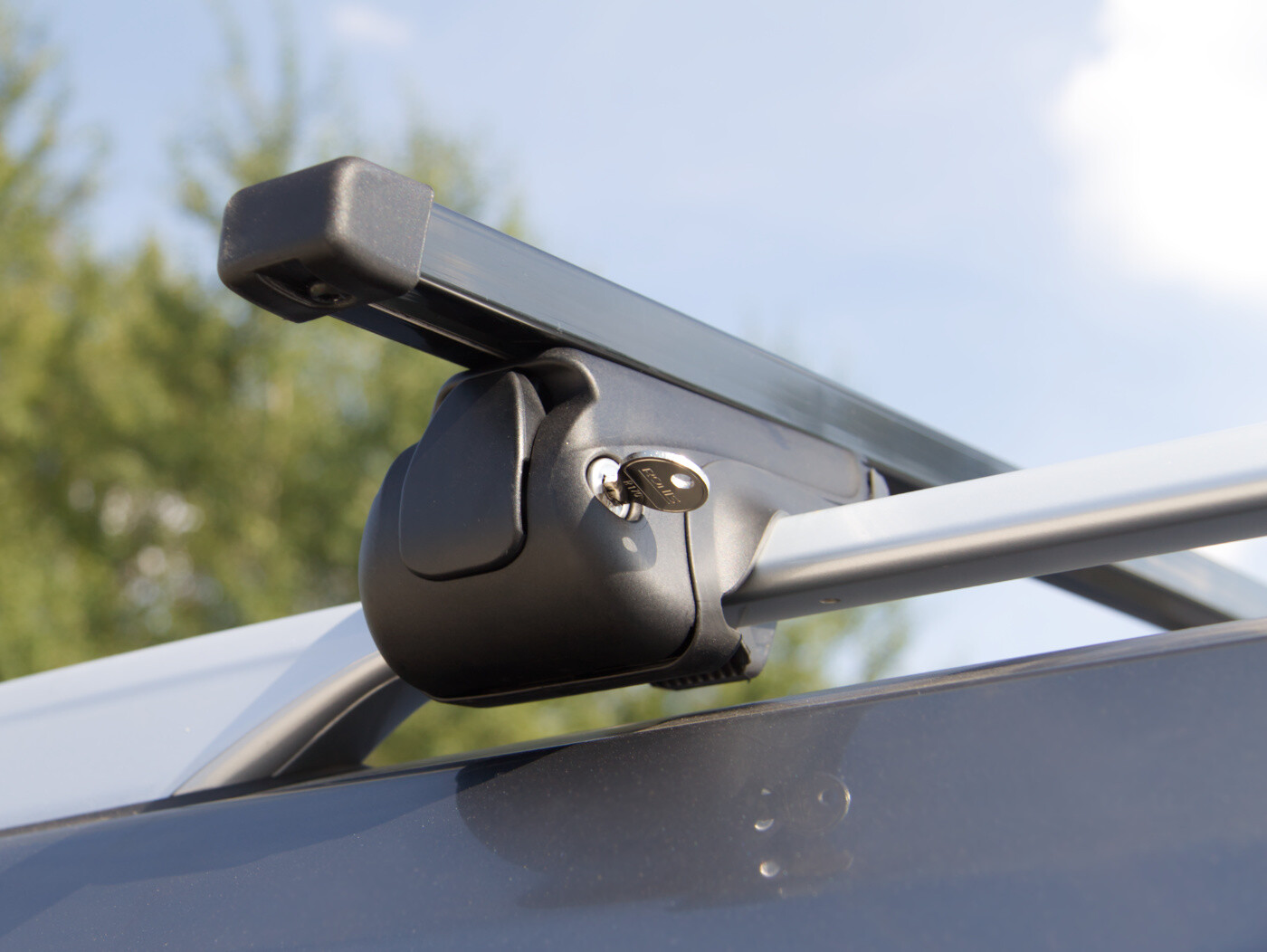 Barres De Toit Transversales Pour BMW X1 E84 2009-2015 Aluminium Gris