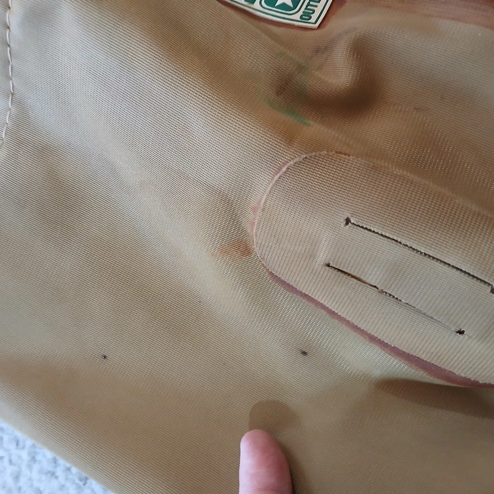 Vintage Converse Waders Womens 6 Brown Green Fly Fishing Rubber Outdoors - Image 4 of 4