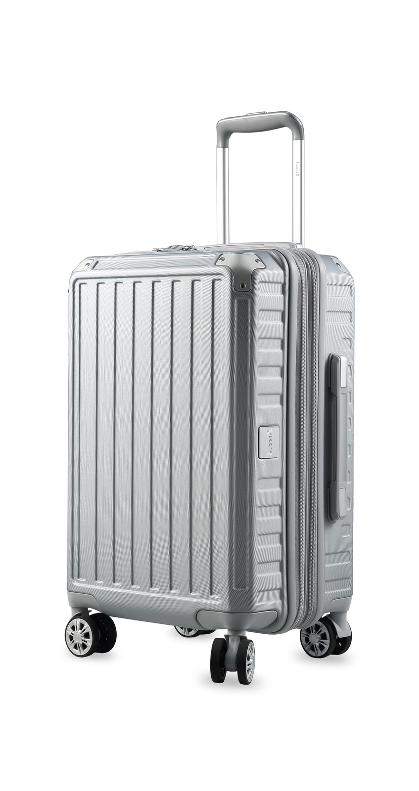 LUGGEX Carry On Luggage 22x14x9 Airline Approved - Polycarbonate Hard Sided E...-image