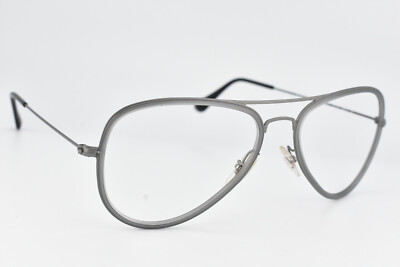 Ray-Ban Aviator RB 3513-M 147/T5 Matte Gray Frame Only Sunglasses 56[]17  #3185