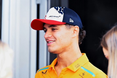 McLaren Racing Formula 1 Austin Grand Prix Cap - Lando Norris - COTA Trucker Hat - Picture 7 of 9