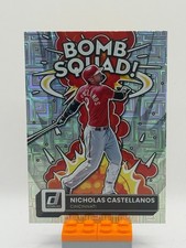 2022 Panini Donruss Nicholas Castellanos #BS-10 Bomb Squad Vector