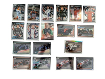 Topps Chrome F1 2024 / Formula 1 / Sepia Rerfractor / Cards Set / Future Star
