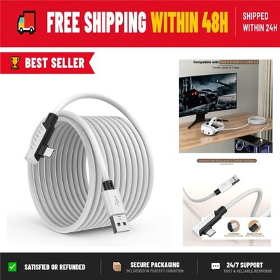 16FT Link Cable for Meta Quest 3S/Quest 3/Oculus Quest 2 - USB 3.0