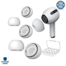 6 Pairs Silicone Ear Tips for AirPods Pro  Pro 2 - Noise Reduction  Dust Guard