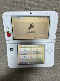 3DS LL XL pink white Japan Nintendo Console Japanese B529