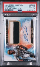 2024 TOPPS INCEPTION AUTO PATCH #APCSF SAL FRELICK 174/200 PSA 10