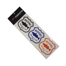 Mazume Sea Bass II Stickers MZAS-582-01 (Set of 3)