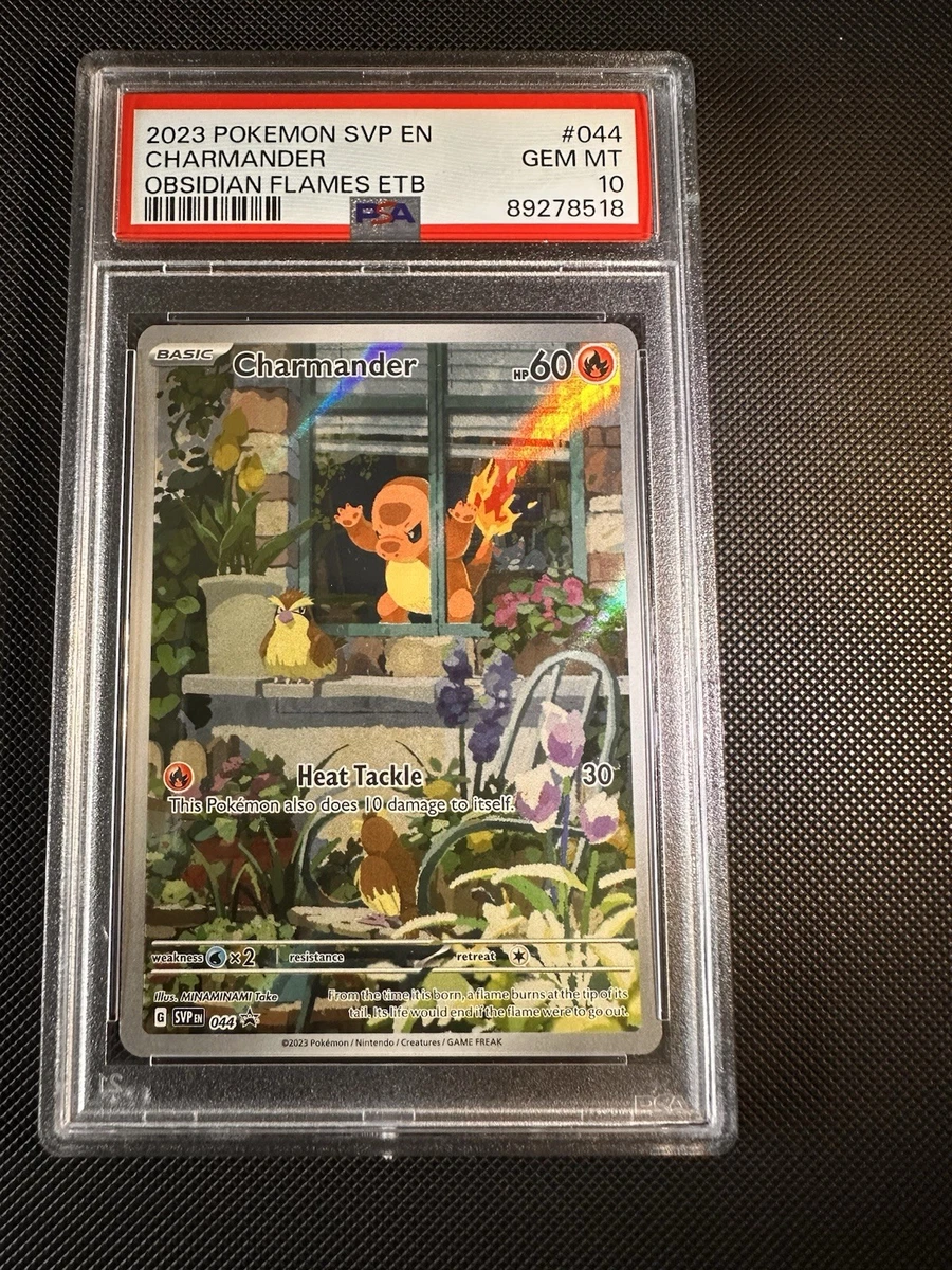 Charmander Pokémon TCG Professional Sports Authenticator (PSA